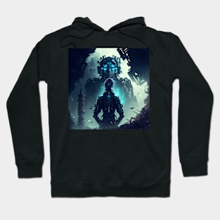 Cyberpunk Deity Hoodie